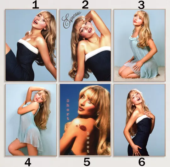 Discover Custom Sabrina Carpenter - Espresso Album 2024 Poster