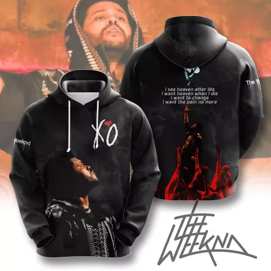 Discover Weeknds 3D Apparel hoodie