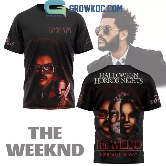 Discover Weeknds Halloween HN Nightmare Trilogy T Shirt 3D