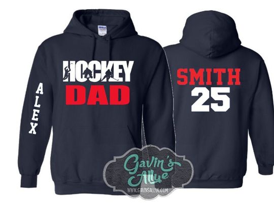 Discover Hockey Hoodie | Hockey Dad | Hockey Hoodie