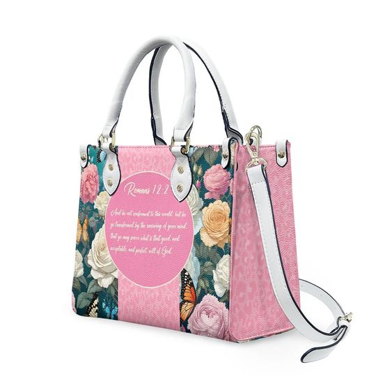 Discover Customizable Bible Verse Leather Bags, Gifts for Her