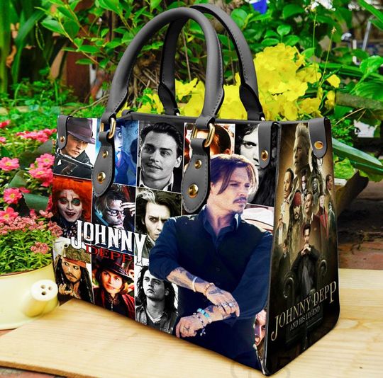 Discover Johnny Depp Women Leather Handbag, Johnny Depp Lover Handbag