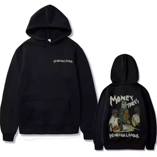 Discover New  Rapper Kendrick Lamar Good Kid Money Trees Men's Hoodie Hip Hop
