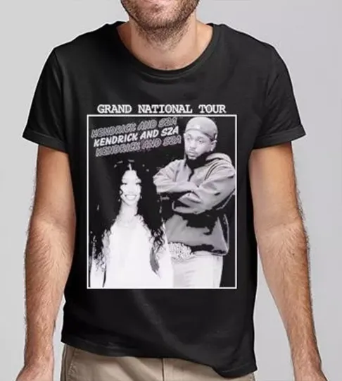 Discover Kendrick Lamar & SZA Grand National Tour 2025 T Shirt