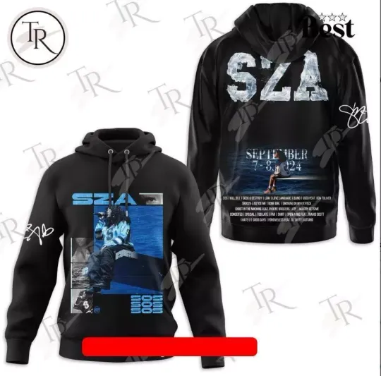Discover SZA SOS Tour September 7-8  2024 Hoodie 3D