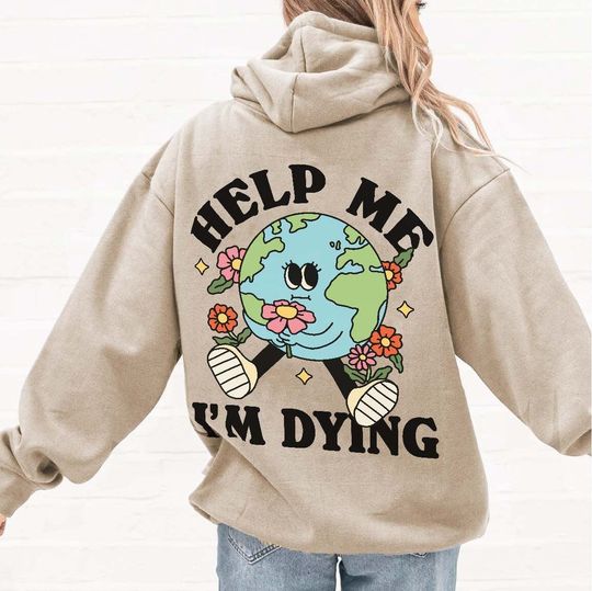 Discover Aesthetic Earth Day Hoodie, Kinder Planet Hoodie
