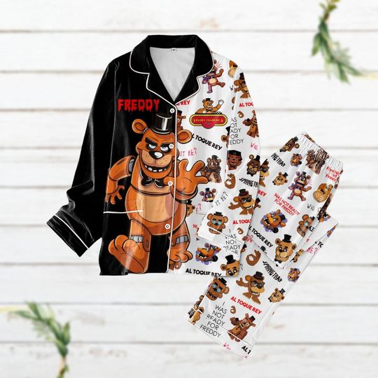 Discover Five Nights At Freddy's Pajamas Set, Freddy Pajamas Set