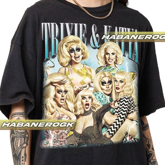 Discover Trixie and Katya Vintage T-Shirt, Gift For Women and Man