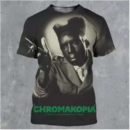 Discover Tyler The Creator Chromakopia New Album Tyler Okonma Tour 2025 3D T-shirt