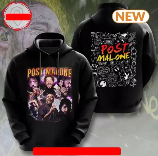 Discover Post Malone F-1 Trillion 3D Hoodie