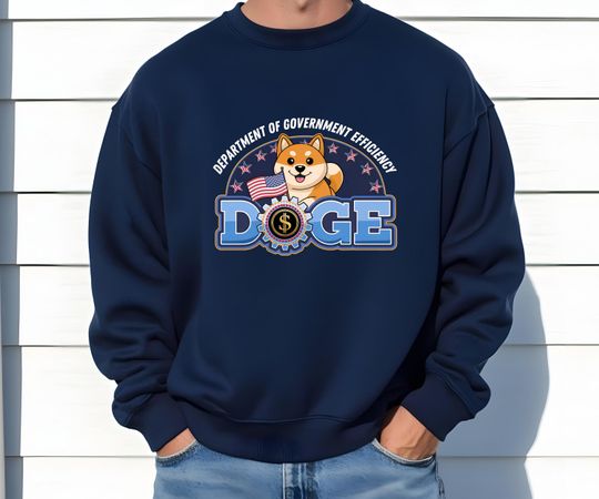 Discover Department of Government Efficiency Shirt, Funny Doge Meme