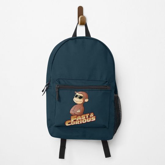 Discover Curious George FAST AND CURIOUS V2 Backpack