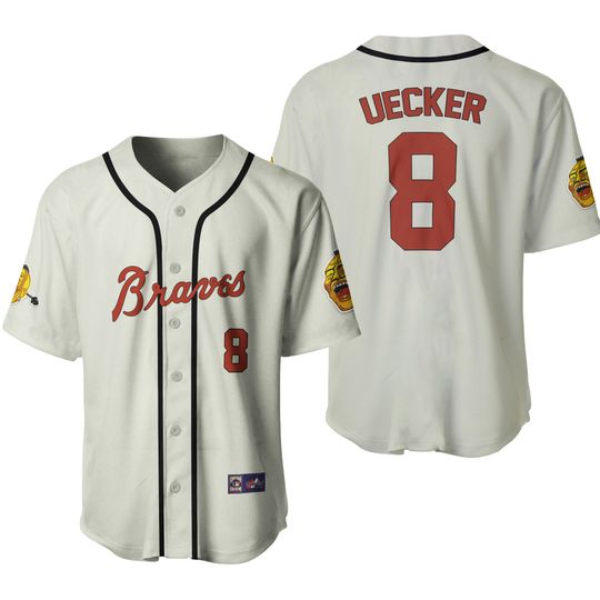 Discover Custom Name and Number Bob Uecker Throwback 1960 MEN baseball Jersey