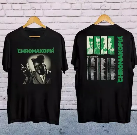 Discover 2025 Tyler the Creator Chromakopia Tour Shirt, Tyler the Creator T-Shirt