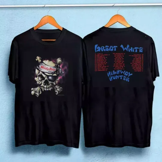 Discover Greatwhite tour Concert Gift For Fans Unisex S-5XL Shirt