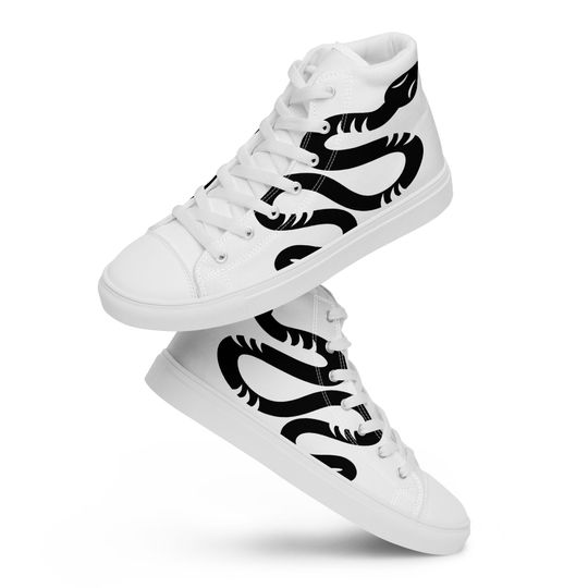 Discover Mens Reputation High Top Canvas Shoes