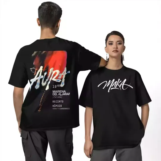 Discover Streetwear T Shirt Rapper Maka Tour 2025