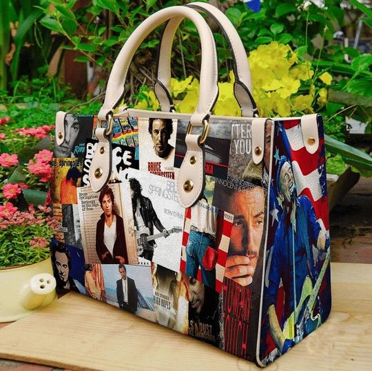 Discover Bruce Springsteen Women Leather Handbag, Springsteen Purses