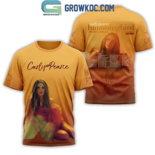Discover Carly Pearce Humming Bird Tour Ready For 2025 Shirt