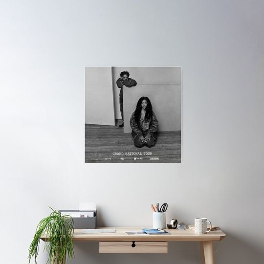 Discover SZA and Kendrick Lamar GNX tour Poster