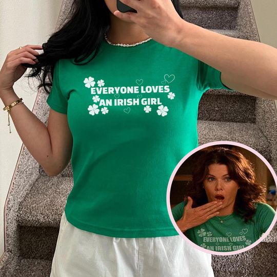 Discover Everyone Loves an Irish Girl St Patrick's Day Shirt