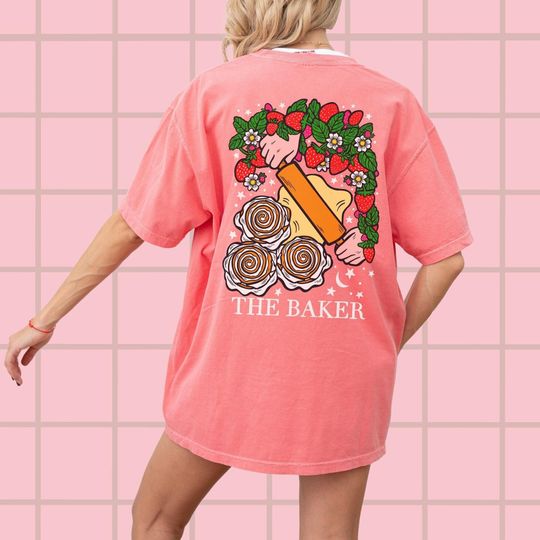 Discover Baker Shirt, Baking Sourdough Cute Gift Tshirt