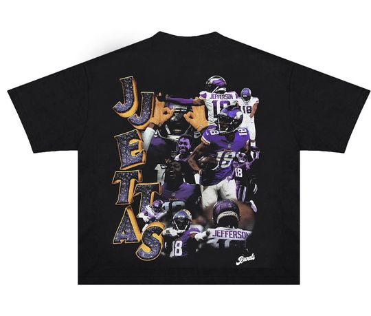 Discover Justin Jefferson Vikings Jettas 3D T Shirt