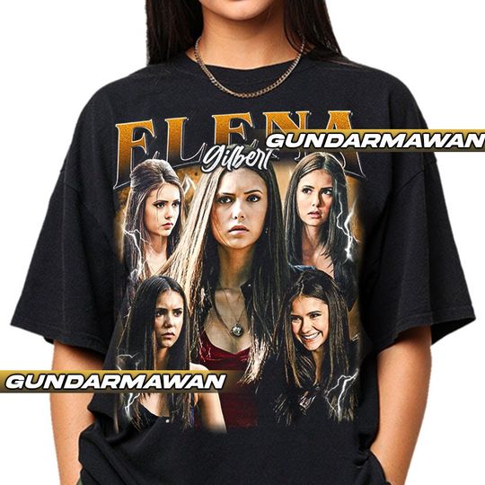 Discover Limited Elena Gilbert Vintage T-Shirt, Gift For Woman and Man