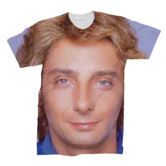 Discover Manilows Big Face T-Shirt