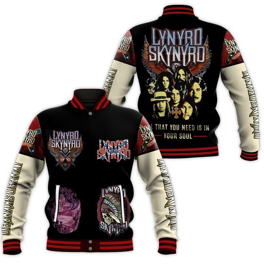 Discover Lynyrd Skynyrd Rock Band American Baseball Jacket
