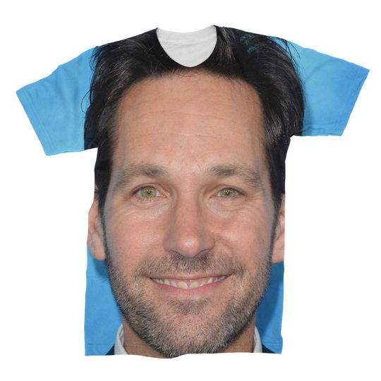 Discover Paul Rudd Big Face T-Shirt