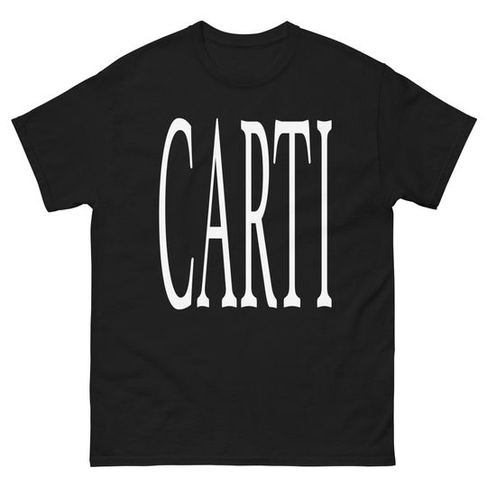 Discover Playboi Carti T-Shirt Big Font V As seen on Carti