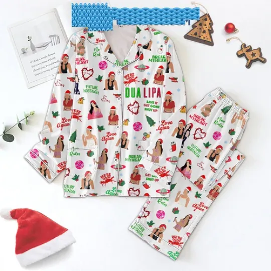 Discover Dualipa Break My Heart Love Again Pajamas Set