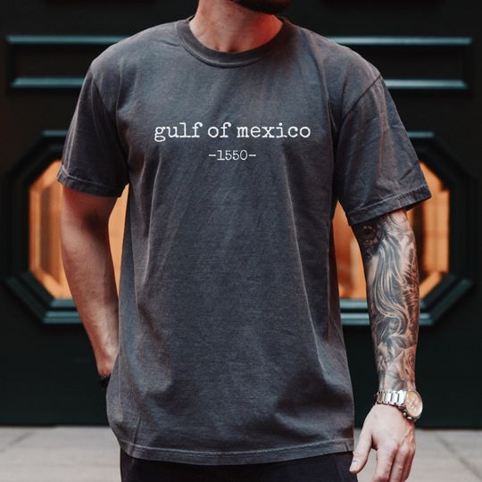 Discover Gulf of Mexico Shirt, Anti Gulf of America Shirt