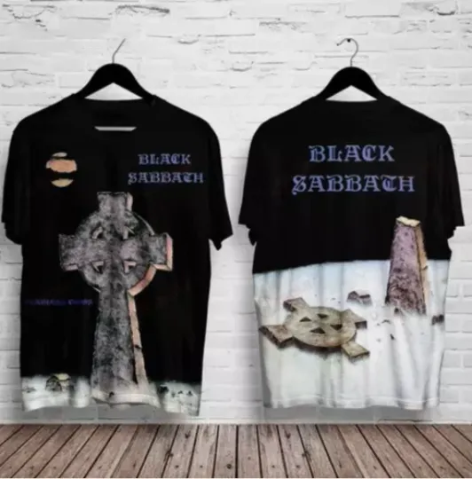 Discover Beautiful Black-Sabbath Headless Cross 3D All Over Print Shirt