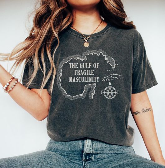 Discover Gulf Of Mexico Shirt, Anti Trump MAGA Tee, Antiracist Antifascist Liberal Leftist