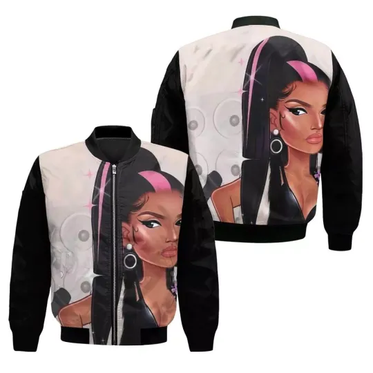 Discover Nicki Minaj Women's Bomber Jacket, Nicki Minaj Fan Gift