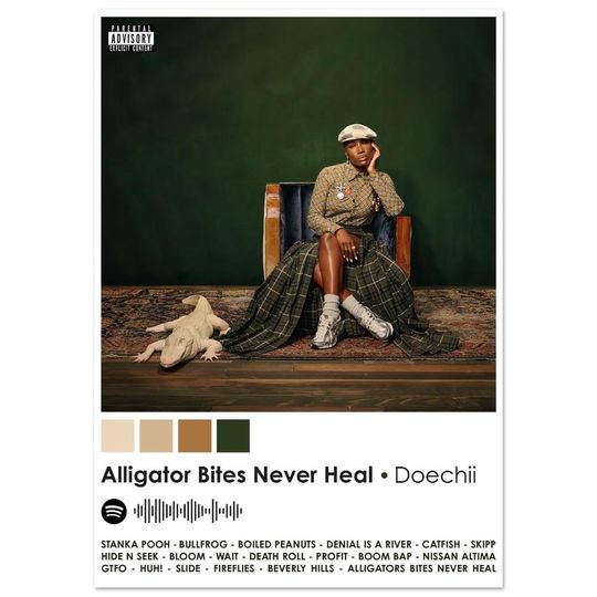 Discover Doechii - Alligator Bites Never Heal Poster