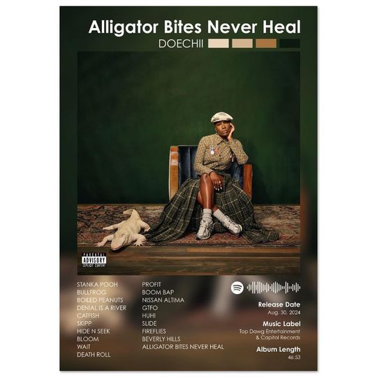 Discover Doechii - Alligator Bites Never Heal Poster