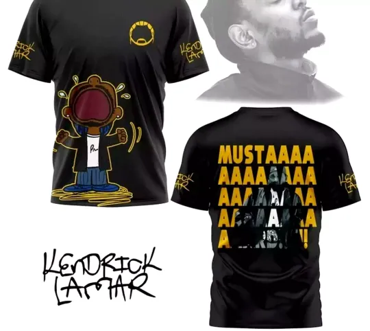 Discover Kendrick Lamar Mustard Not Like Us Not Enough Hoodie T-Shirt Black 3d Shirt 2025