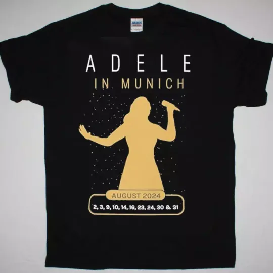 Discover Adele In Munich August 2024 T-shirt