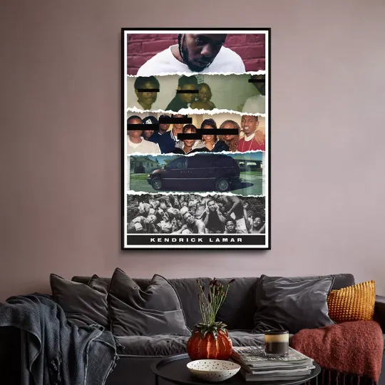 Discover Kendrick Lamar Album Cover Poster Wall Decor