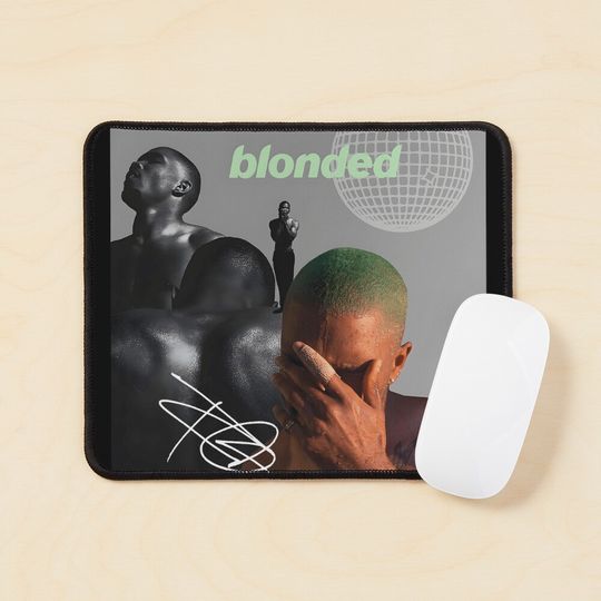 Discover Singer Frank Blonde Mouse Pad