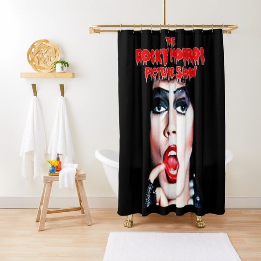 Discover The rocky horror picture show horror musical movie film  Shower Curtain