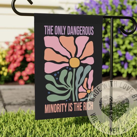 Discover Subtle Anti Trump Garden Flag FDT  Feminist Gift