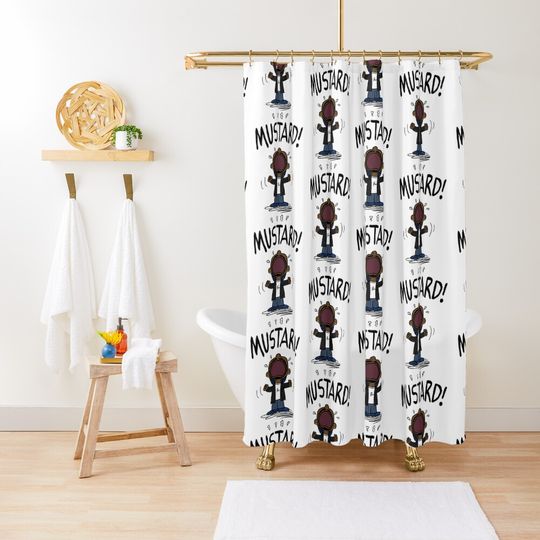 Discover Kendrick Lamar Mustard Funny Shower Curtain