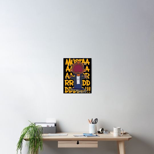 Discover Vintage Kendrick Lamar Mustard Funny Poster