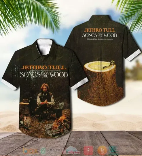 Discover Jethro Tull Songs From The Wood Hawaiian Shirt