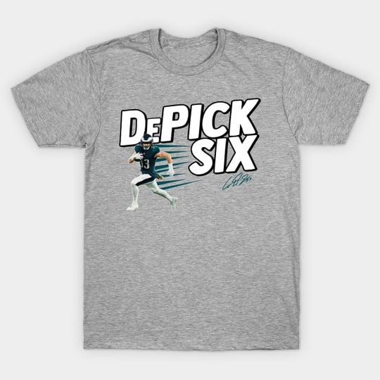 Discover Eagles Cooper DeJean DePick Six - Cooper Dejean - T-Shirt