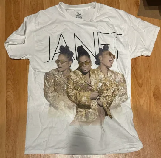 Discover JANET JACKSON  LAS VEGAS RESIDENCY TOUR 2025 TRIO T-SHIRT